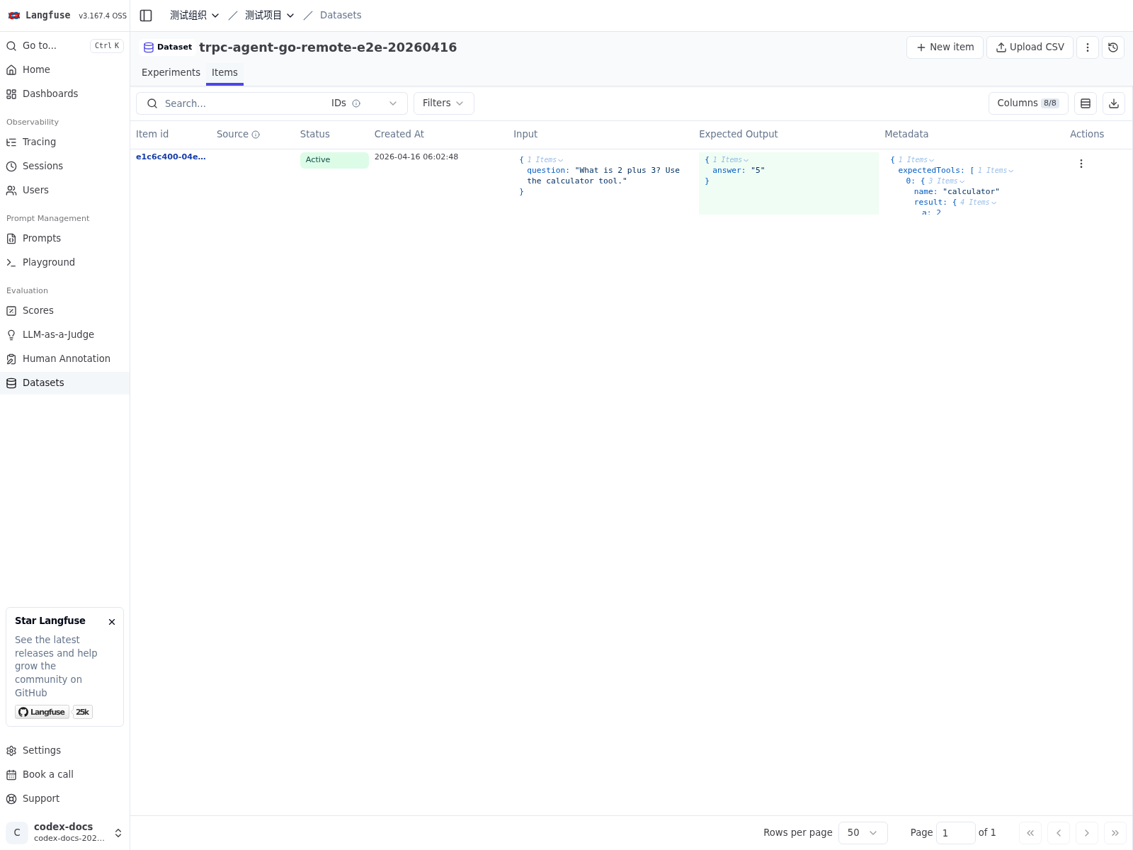 langfuse-dataset-items